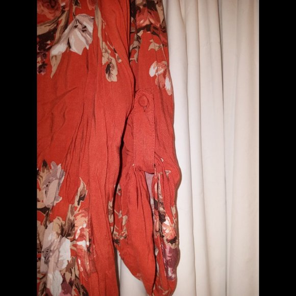 Torrid floral plus size casual blouse 2X - Picture 5 of 5